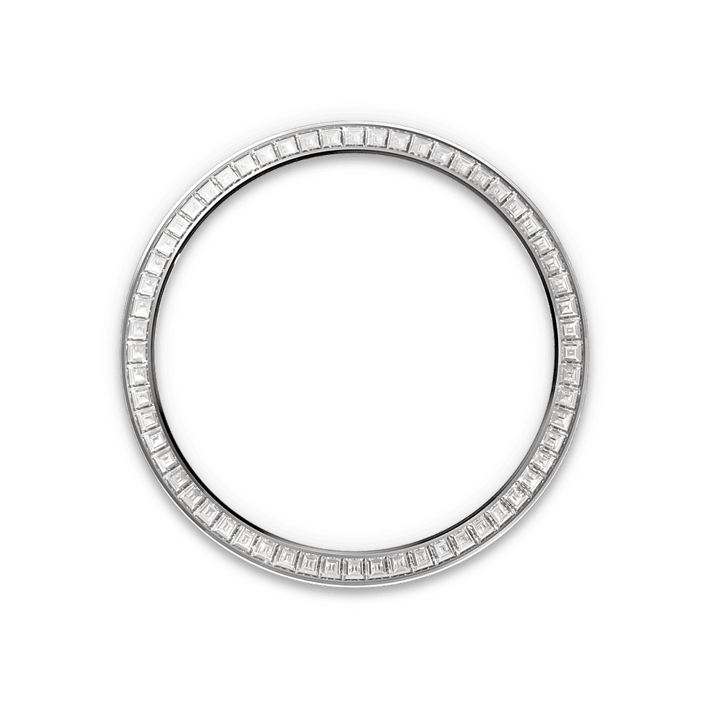 Rolex White Gold Day-Date - 36mm - White mother-of-pearl Diamond Dial - President