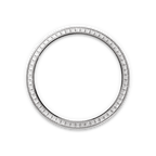 Rolex White Gold Day-Date - 36mm - White mother-of-pearl Diamond Dial - President