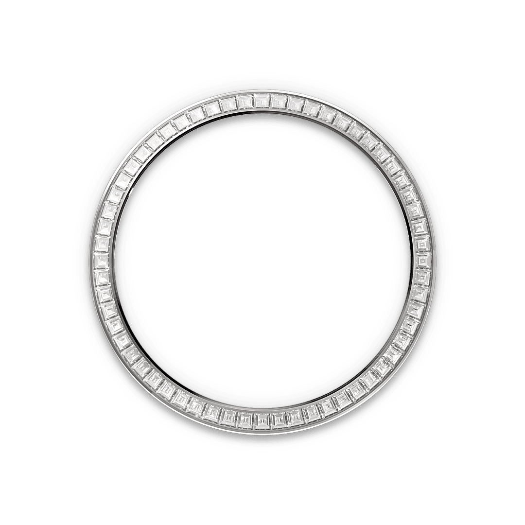 Rolex White Gold Day-Date - 36mm - White mother-of-pearl Diamond Dial - President