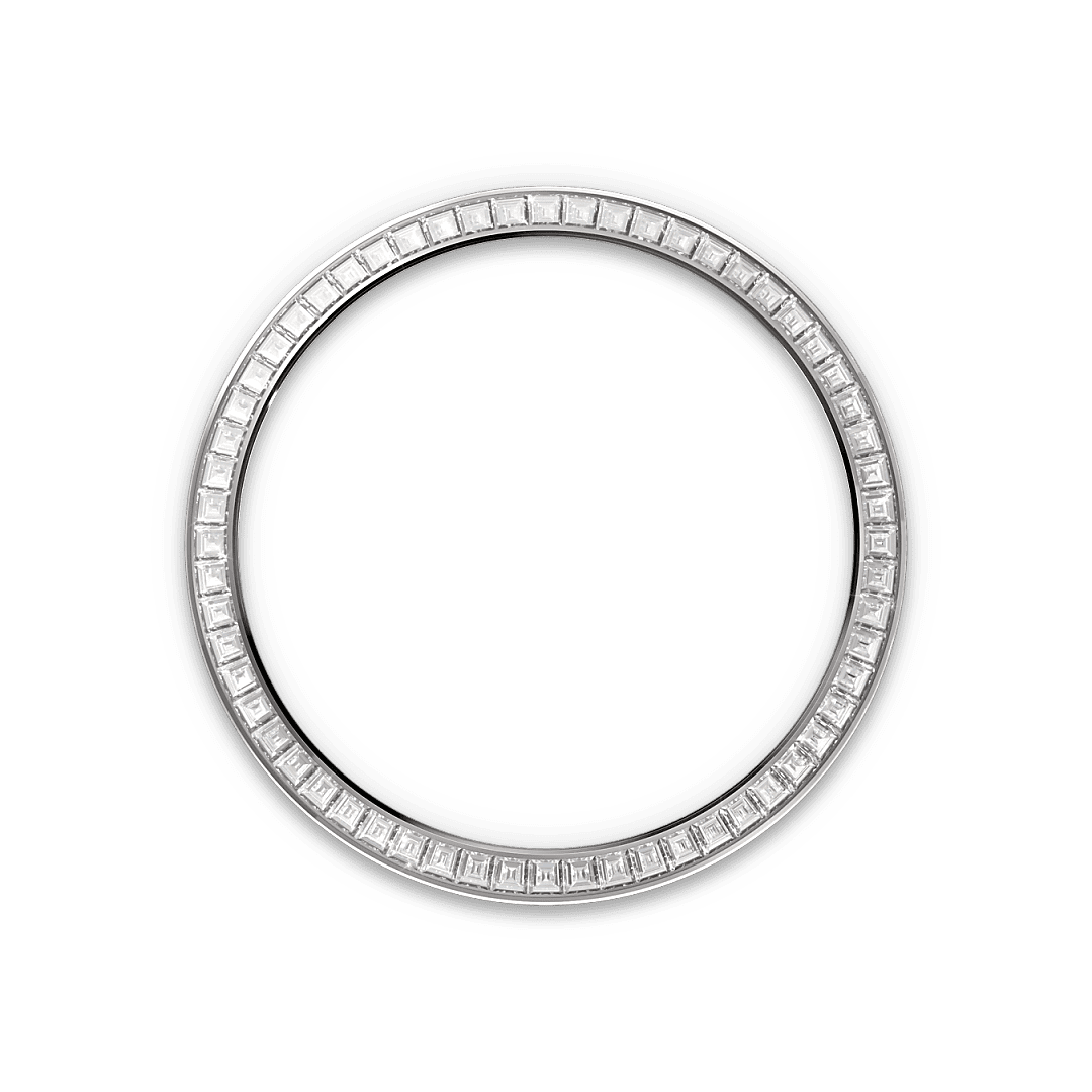 Rolex White Gold Day-Date - 36mm - Bright blue Diamond Dial - President