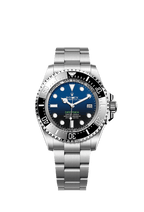 Rolex Stainless Steel Sea-Dweller - 44 mm - D-blue