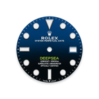 Rolex Stainless Steel Sea-Dweller - 44 mm - D-blue