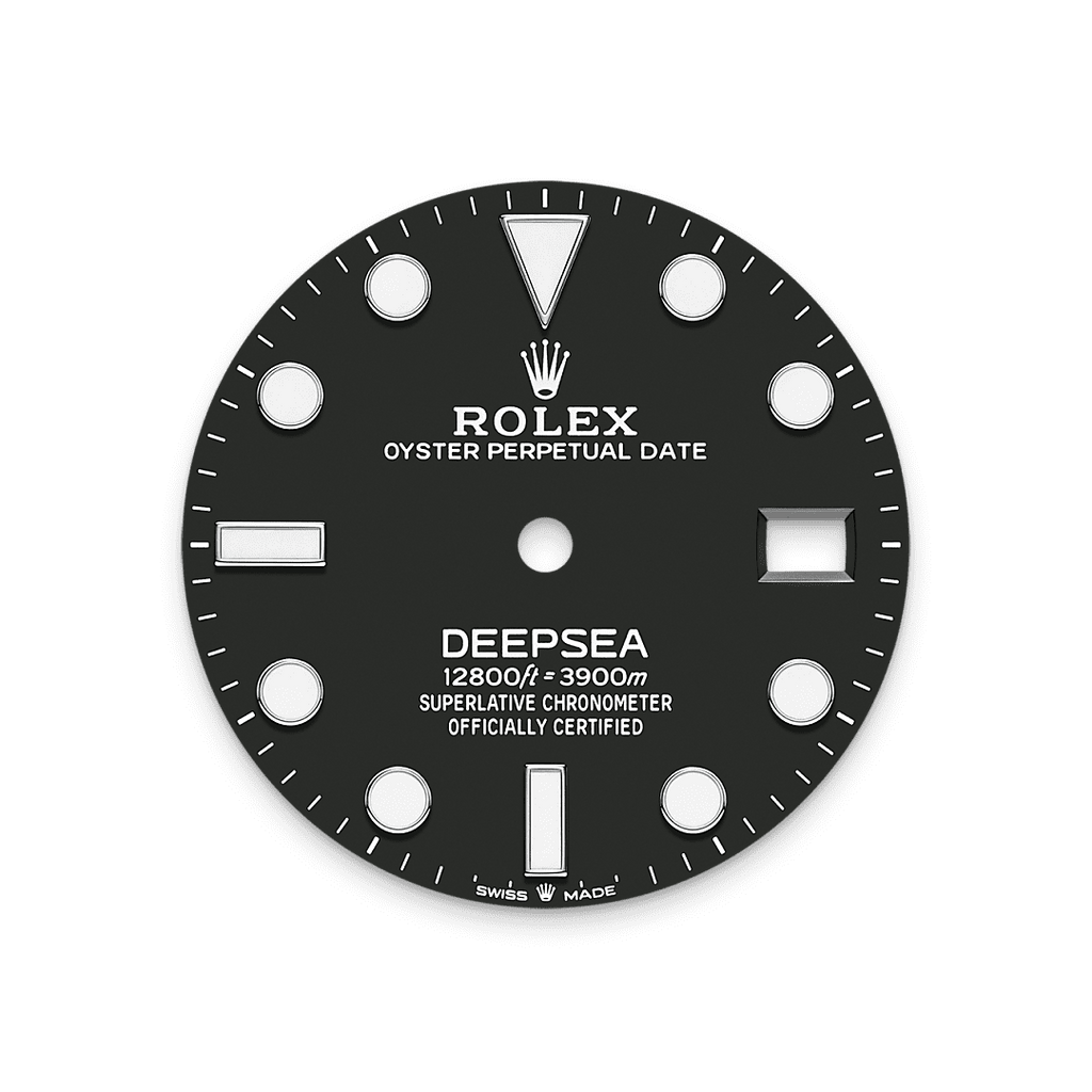 Rolex Stainless Steel Sea-Dweller - 44 mm - Intense black