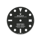 Rolex Stainless Steel Sea-Dweller - 44 mm - Intense black