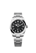 Rolex Stainless Steel Explorer - 40mm - Black