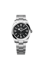 Rolex Stainless Steel Explorer - 40mm - Black