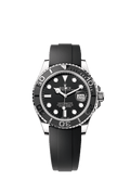 Rolex White Gold Yacht-Master - 42mm - Black
