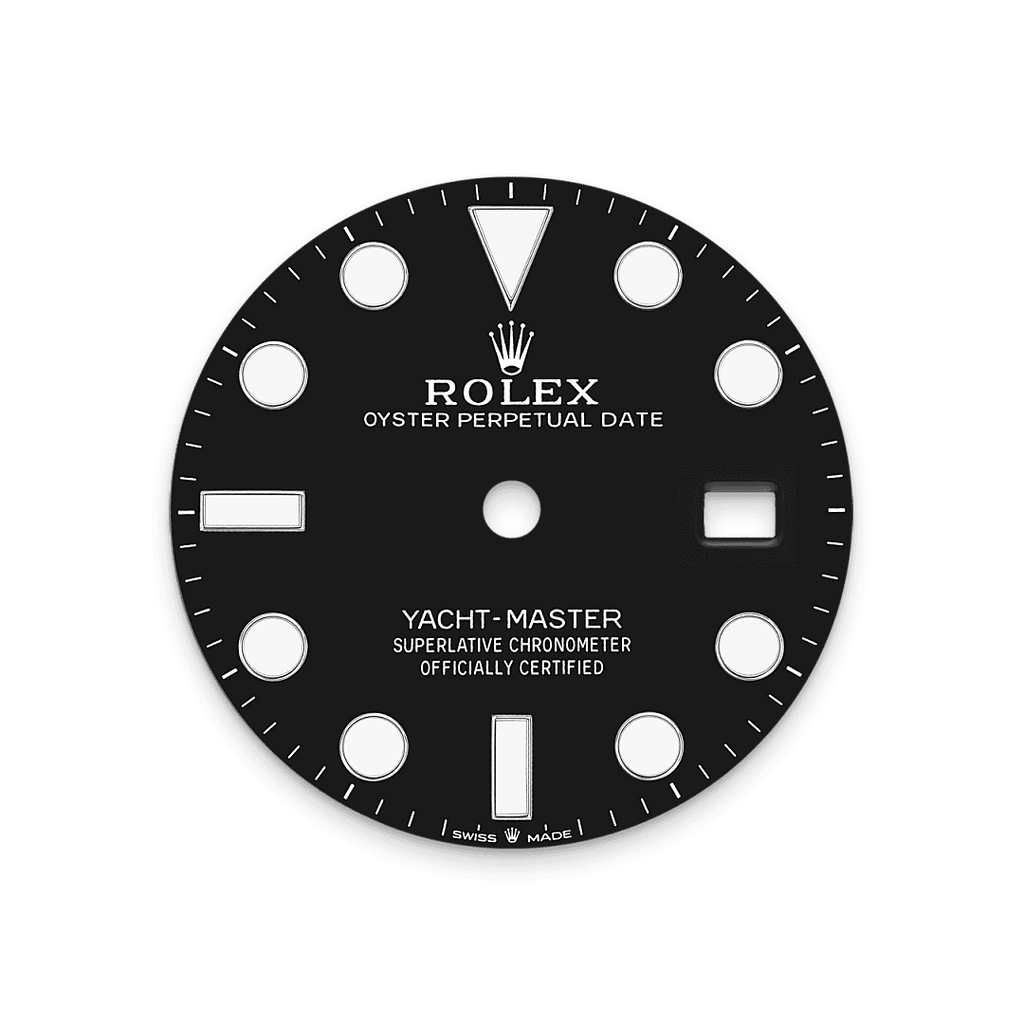 Rolex White Gold Yacht-Master - 42mm - Black