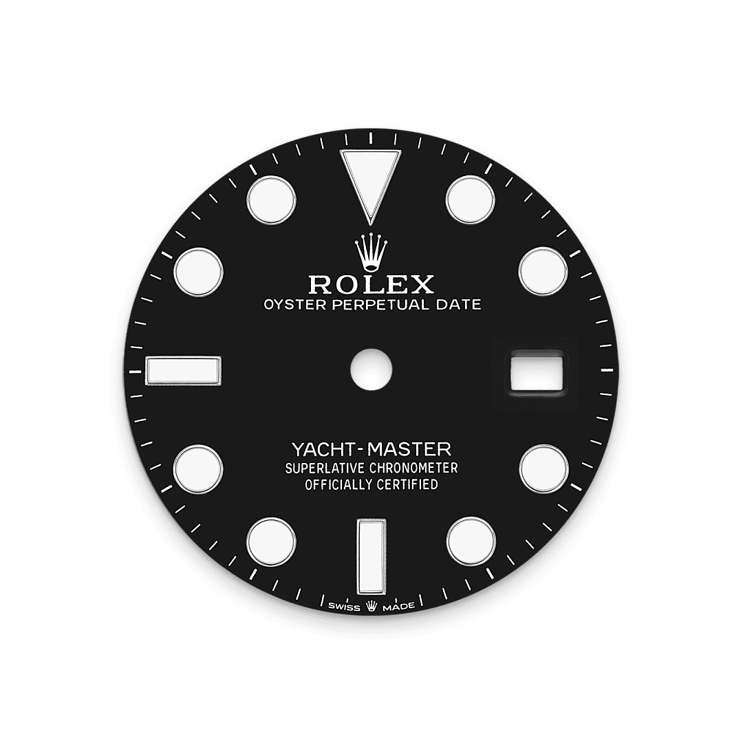 Rolex White Gold Yacht-Master - 42mm - Black