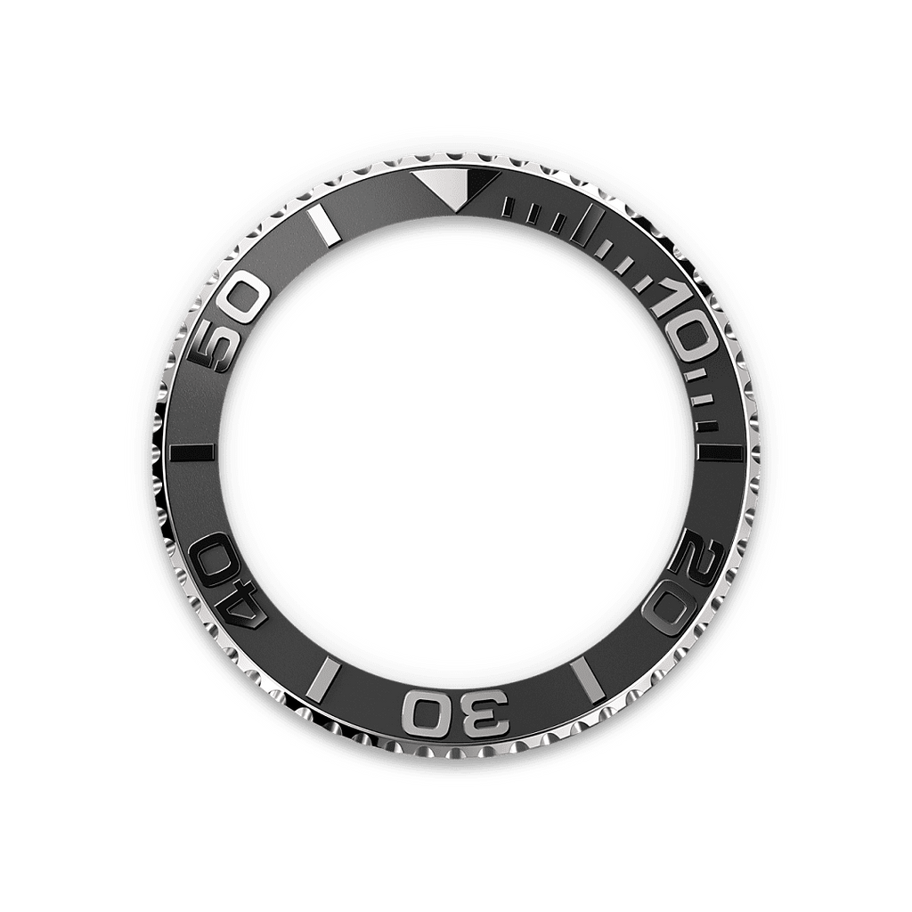 Rolex White Gold Yacht-Master - 42mm - Black