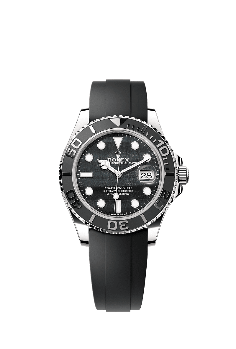 Rolex White Gold Yacht-Master - 42mm - Falcon’s eye