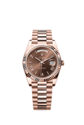 Rolex Rose Gold Day-Date - 40mm - Chocolate - President