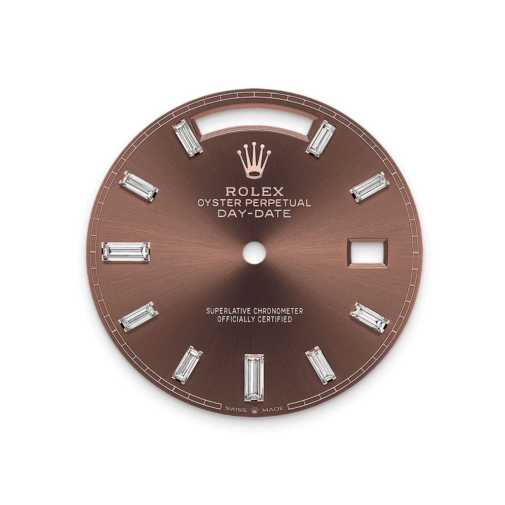 Rolex Rose Gold Day-Date - 40mm - Chocolate Diamond Dial - President