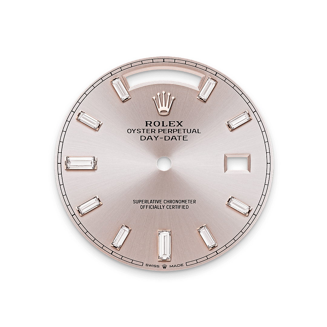 Rolex Rose Gold Day-Date - 40mm - Sundust Diamond Dial - President