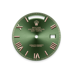Rolex Rose Gold Day-Date - 40mm - Olive green - President