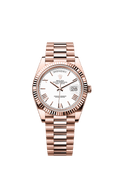 Rolex Rose Gold Day-Date - 40mm - White - President