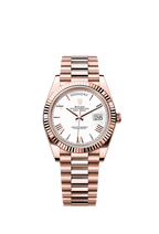 Rolex Rose Gold Day-Date - 40mm - White - President