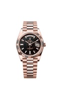 Rolex Rose Gold Day-Date - 40mm - Eisenkiesel Diamond Dial - President