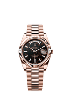 Rolex Rose Gold Day-Date - 40mm - Eisenkiesel Diamond Dial - President