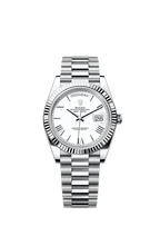 Rolex Platinum Day-Date - 40mm - White - President