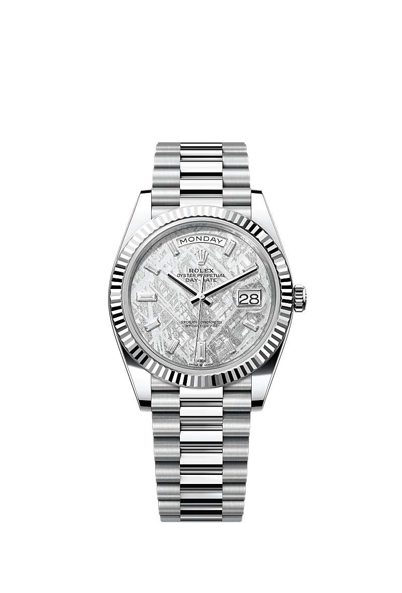 Rolex Platinum Day-Date - 40mm - Meteorite Diamond Dial - President