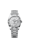 Rolex Platinum Day-Date - 40mm - Meteorite Diamond Dial - President