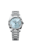 Rolex Platinum Day-Date - 40mm - Ice blue - President