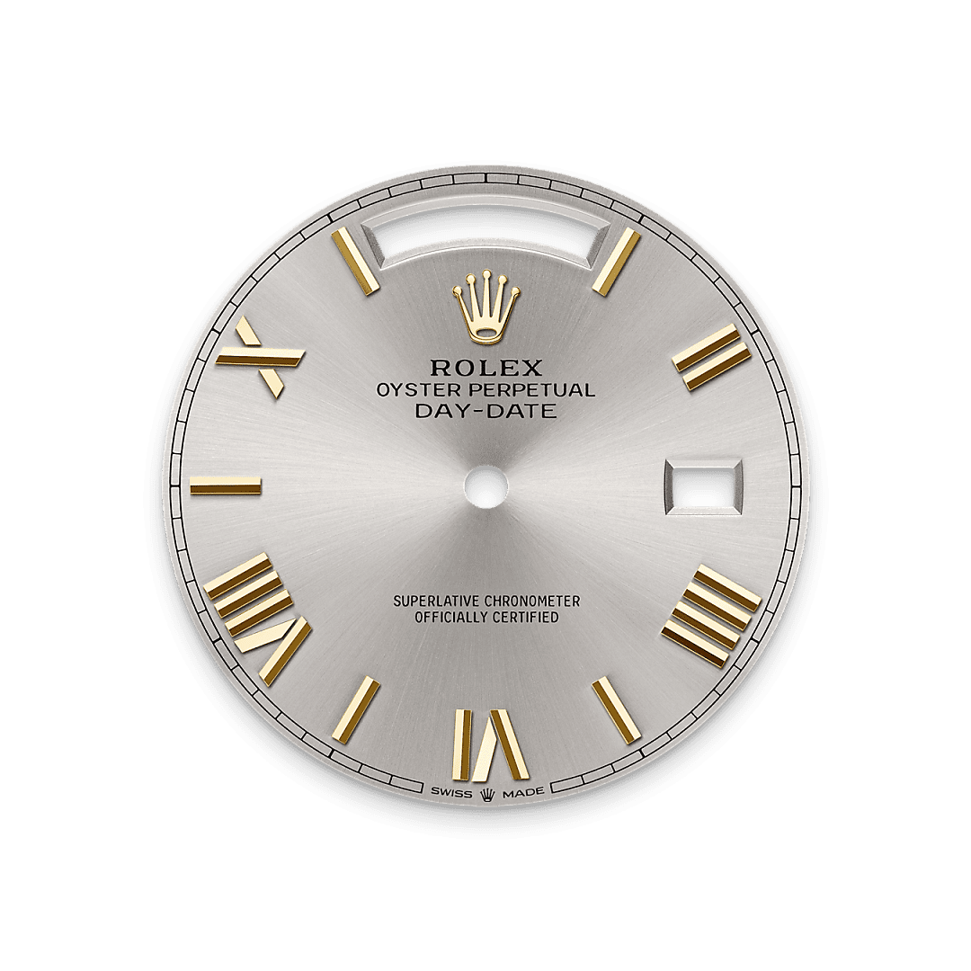 Rolex Yellow Gold Day-Date - 40mm - Silver - President