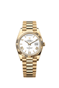 Rolex Yellow Gold Day-Date - 40mm - White - President