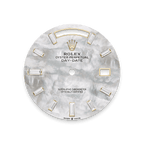 Rolex Yellow Gold Day-Date - 40mm - White mother-of-pearl Diamond Dial - President