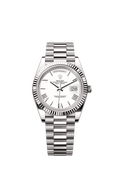 Rolex White Gold Day-Date - 40mm - White - President