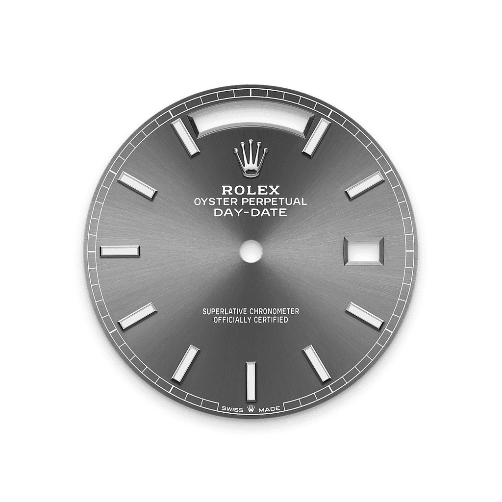 Rolex White Gold Day-Date - 40mm - Slate - President