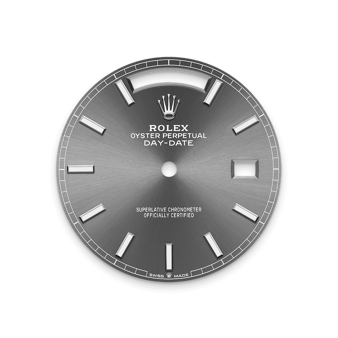 Rolex White Gold Day-Date - 40mm - Slate - President