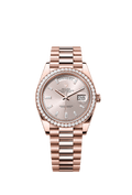 Rolex Rose Gold Day-Date - 40mm - Sundust Diamond Dial - President
