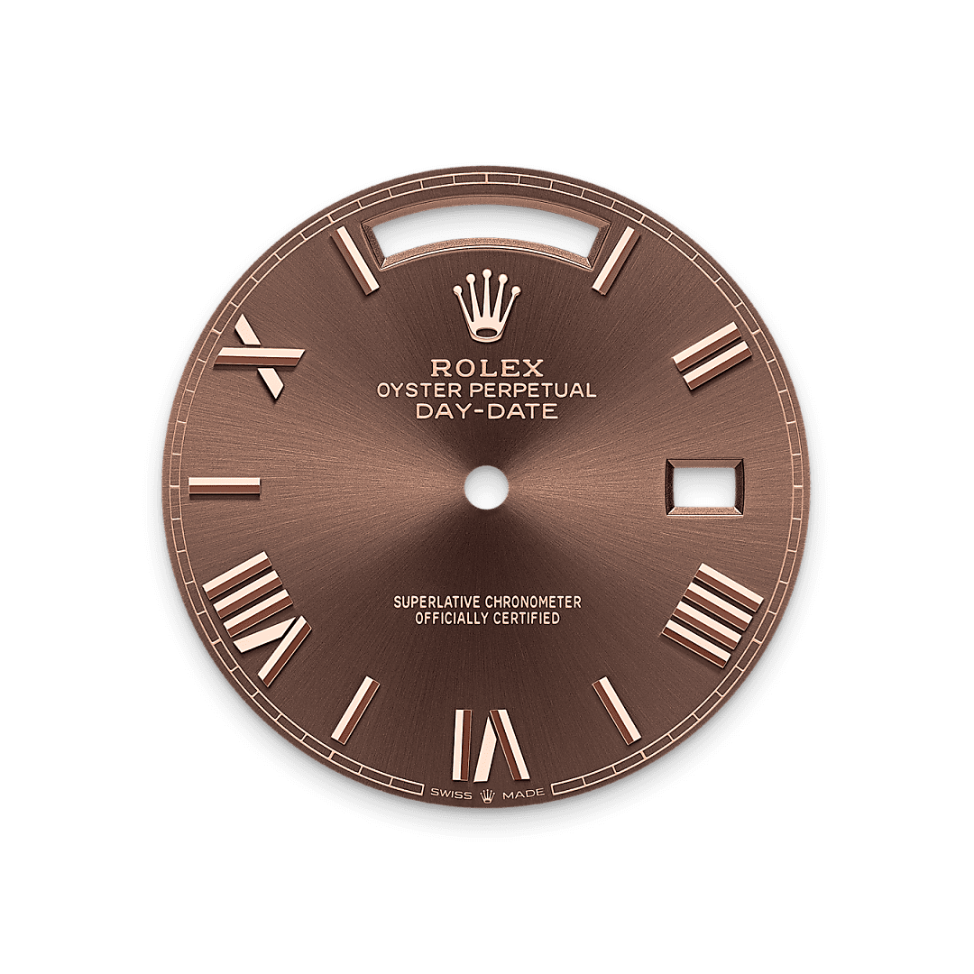 Rolex Rose Gold Day-Date - 40mm - Chocolate - President