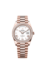 Rolex Rose Gold Day-Date - 40mm - White - President
