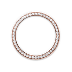 Rolex Rose Gold Day-Date - 40mm - White mother-of-pearl Diamond Dial - President