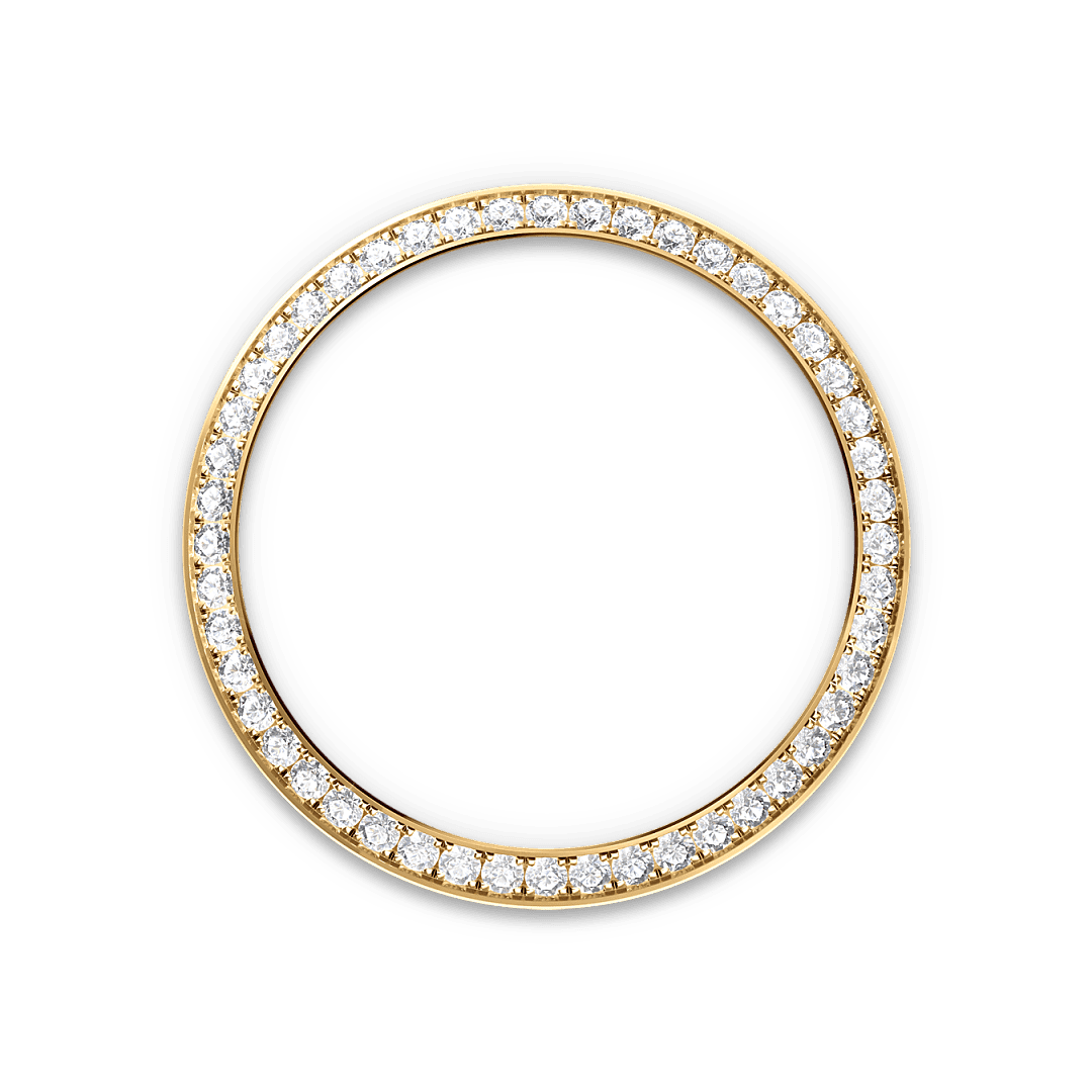 Rolex Yellow Gold Day-Date - 40mm - Bright black Diamond Dial - President