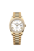 Rolex Yellow Gold Day-Date - 40mm - White - President