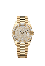 Rolex Yellow Gold Day-Date - 40mm - Diamond-paved - President