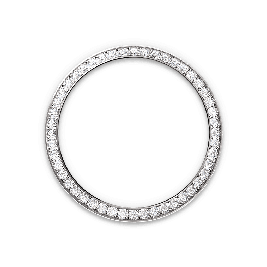 Rolex White Gold Day-Date - 40mm - Bright black Diamond Dial - President