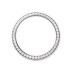 Rolex White Gold Day-Date - 40mm - Bright black Diamond Dial - President
