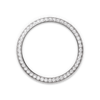 Rolex White Gold Day-Date - 40mm - Paved with diamonds and sapphires - President