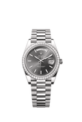Rolex White Gold Day-Date - 40mm - Slate - President