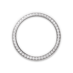 Rolex White Gold Day-Date - 40mm - White mother-of-pearl Diamond Dial - President