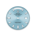 Rolex Platinum Day-Date - 40mm - Ice blue Diamond Dial - President