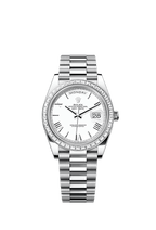 Rolex Platinum Day-Date - 40mm - White - President