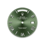 Rolex Platinum Day-Date - 40mm - Olive green - President