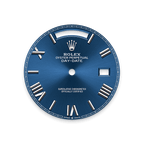 Rolex Platinum Day-Date - 40mm - Bright blue - President