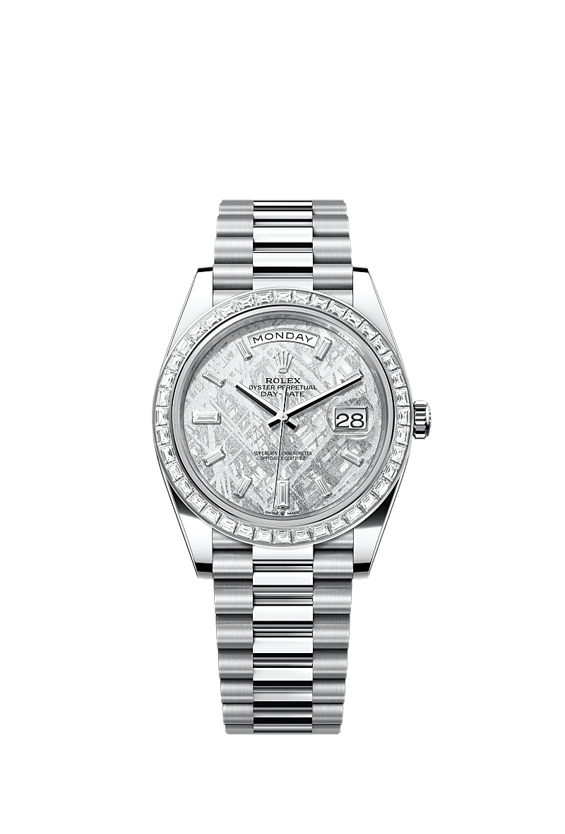 Rolex Platinum Day-Date - 40mm - Meteorite Diamond Dial - President